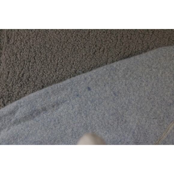 Smart Wool Sweater Womens L Blue Alpaca Merino Poly Crewneck THIS WAS WASHED - Picture 12 of 14